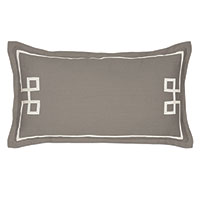 Resort Stone Fret King Sham