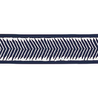 Gulf Indigo Border Trim