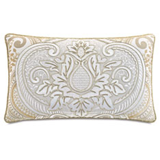 ROMILLY EMBROIDERED DECORATIVE PILLOW