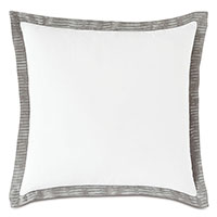 Saya Flange Decorative Pillow