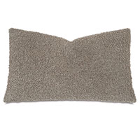 Marl Decorative Pillow in Taupe