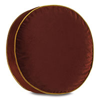 Uma Tambourine Decorative Pillow in Orange