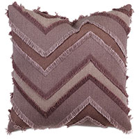 Jacinto Chevron Decorative Pillow in Lilac