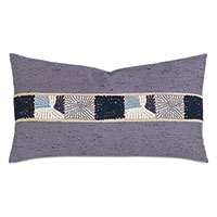 Speckle Embroidered Decorative Pillow