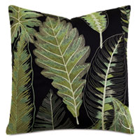 JULIO EMBROIDERED DECORATIVE PILLOW