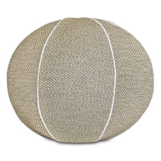 DOWNWIND SPHERICAL DECORATIVE PILLOW IN NATURAL