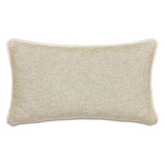 DOWNWIND WOVEN DECORATIVE PILLOW IN CREAM