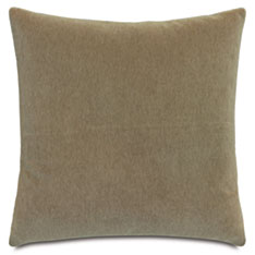 BRAHMS ALPACA DECORATIVE PILLOW IN KHAKI