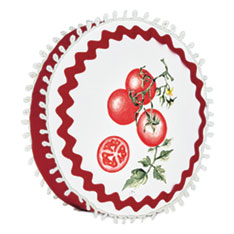 VINE TOMATOES DECORATIVE PILLOW