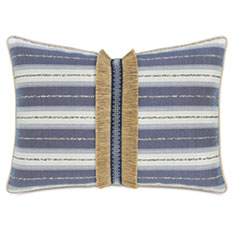 WELLERMAN FRINGE DECORATIVE PILLOW IN COASTAL