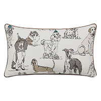 Buddy'S Bash Textured Decorative Pillow