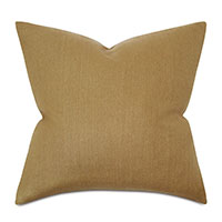 Trillium Solid Euro Sham in Gold