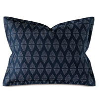 Bridgehampton Geometric Print Standard Sham