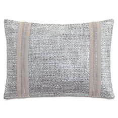 TILDA BEADED TRIM DECORATIVE PILLOW