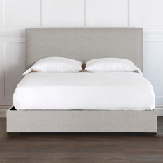 MALLEO UPHOLSTERED PLATFORM BED IN DRAPER SLATE