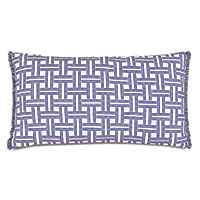 Vizcaya Faux Basketweave Decorative Pillow