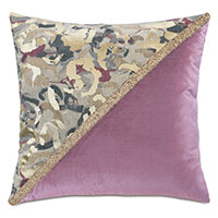 Valentina Color Block Decorative Pillow (Right)