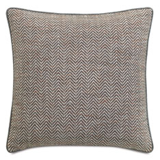 ANDES WOVEN CHEVRON DECORATIVE PILLOW