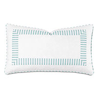 BLASS TICKING DECORATIVE PILLOW IN SEA