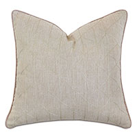 Evie Embroidered Decorative Pillow