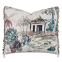 Imperial Pagoda Decorative Pillow