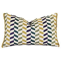 Claire Broken Chevron Decorative Pillow