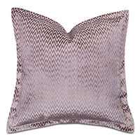 Evie Velvet Chevron Euro Sham