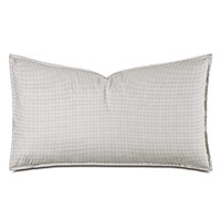 MALAYA GINGHAM KING SHAM IN FAWN