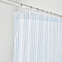 BLASS TICKING SHOWER CURTAIN IN SKY