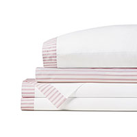 BLASS TICKING SHEET SET IN PETAL