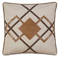 Aiden Diamond Decorative Pillow