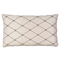 Alaia Criss-cross Decorative Pillow