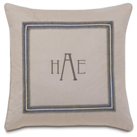 Amal Monogram Decorative Pillow