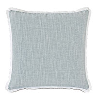 Amberlynn Picot Trim Decorative Pillow