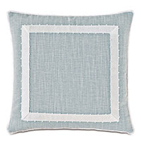 Amberlynn Mitered Picot Decorative Pillow