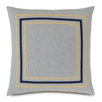 Sprouse Mitered Ribbon Decorative Pillow