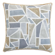 OLIVER GEOMETRIC DECORATIVE PILLOW