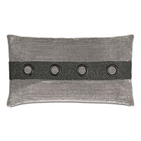 ENOCH GROMMETS DECORATIVE PILLOW