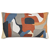 MOAB ABSTRACT DECORATIVE PILLOW