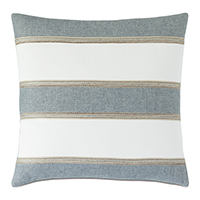 Persea Pieced Stripe Decorative Pillow