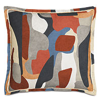 MOAB ABSTRACT DECORATIVE PILLOW