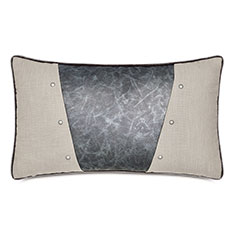 ARGENTO NAILHEAD DECORATIVE PILLOW