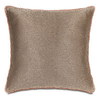 Arwen Bead Trim Decorative Pillow