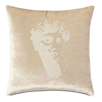 Antiquity David Decorative Pillow