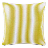 Villa Reversible Decorative Pillow in Lemon