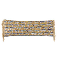 Prowling Fringe Decorative Pillow