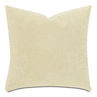 Capra Faux Mohair Decorative Pillow in Sand