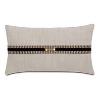 Aiden Buckle Decorative Pillow