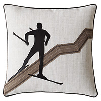 Lodge Lasercut Decorative Pillow