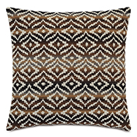 Hancock Decorative Pillow In Brown